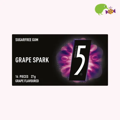 5 Gum Grape Spark Tab OTC