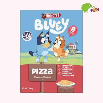 Arnott's Bluey Pizza Flavoured Snacks
