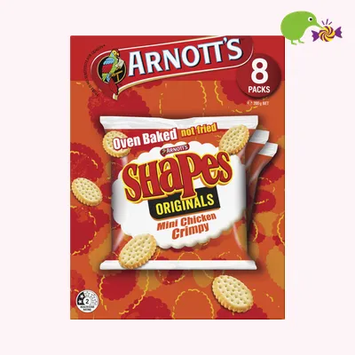Arnott's Shapes Mini Chicken Crimpy Crackers