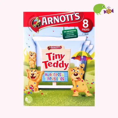 Arnott's Tiny Teddy 100s & 1000s Biscuits