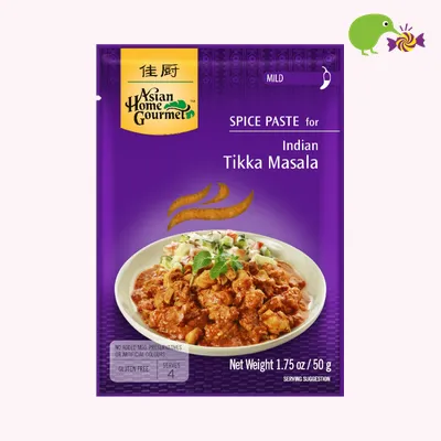 Asian Home Gourmet Indian Tikka Masala Mild Spice Paste