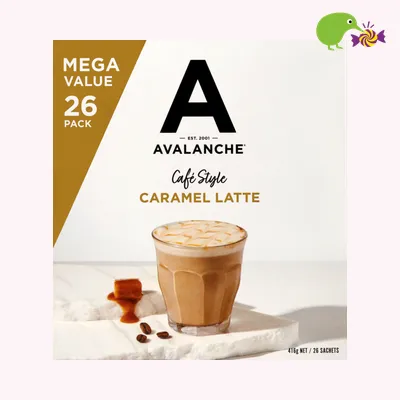 Avalanche Cafe Style Caramel Latte Coffee Sachets