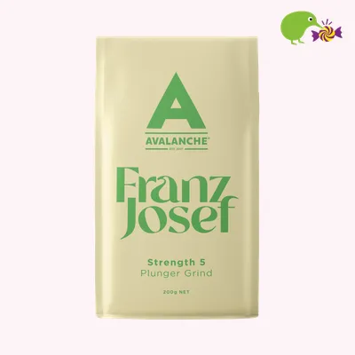 Avalanche Franz Josef Strength 5 Plunger Grind Coffee