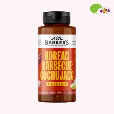Barker's Korean Barbecue Gochujang Relish