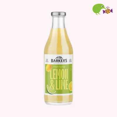 Barker's Lemon & Lime Fruit Syrup