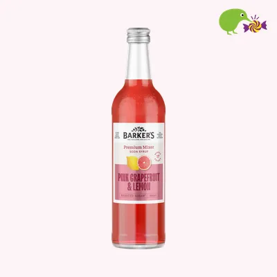 Barker's Pink Grapefruit & Lemon Premium Mixer