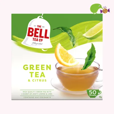 Bell Citrus Green Tea Bags