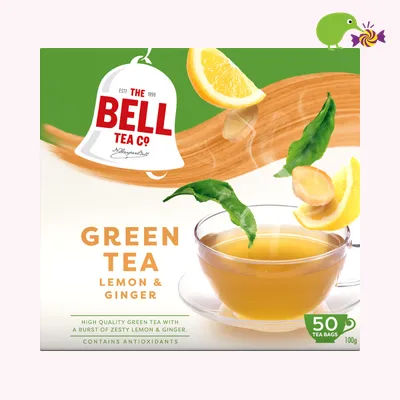 Bell Lemon & Ginger Green Tea Bags