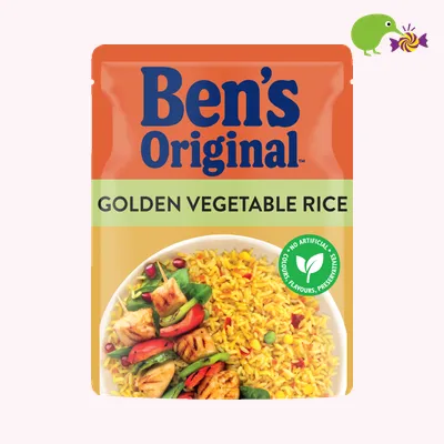 Ben's Original Golden Vegetable Rice Microwave Pouch