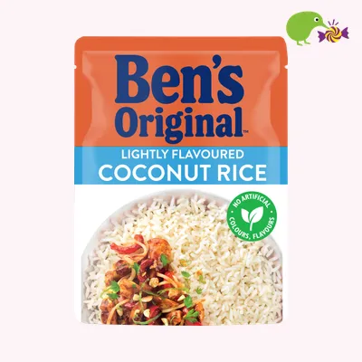 Ben's Original Lightly Flavoured Coconut Rice Microwave Pouch