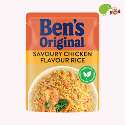 Ben's Original Savoury Chicken Flavour Rice Microwave Pouch
