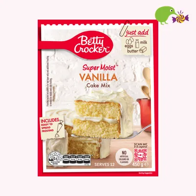Betty Crocker Super Moist Vanilla Cake Mix