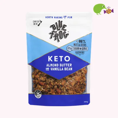 Blue Frog Keto Almond Butter & Vanilla Bean Cereal