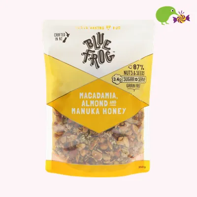 Blue Frog Macadamia Almond And Manuka Grain Free Cereal