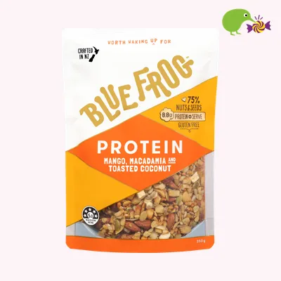Blue Frog Protein Mango Macadamia & Toasted Coconut Granola