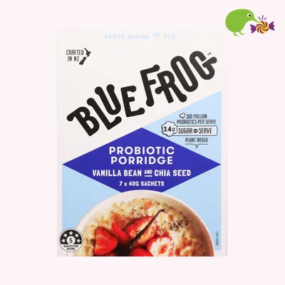 Blue Frog Vanilla Bean & Chia Seed Probiotic Porridge