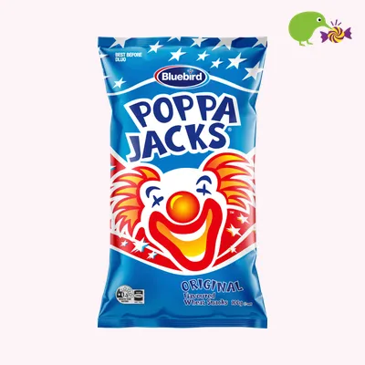 Bluebird Poppa Jacks Original Flavoured Wheat Snacks