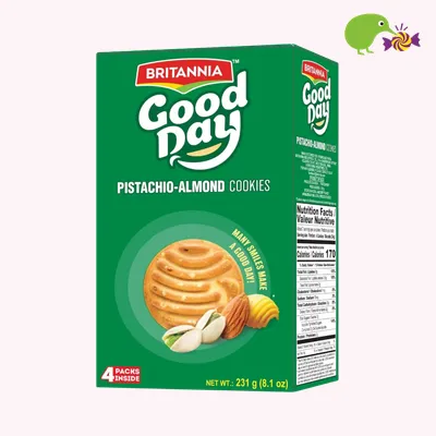 Britannia Good Day Pistachio-Almond Cookies