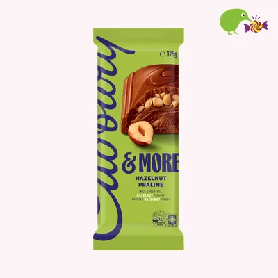 Cadbury & More Hazelnut Praline Chocolate Block