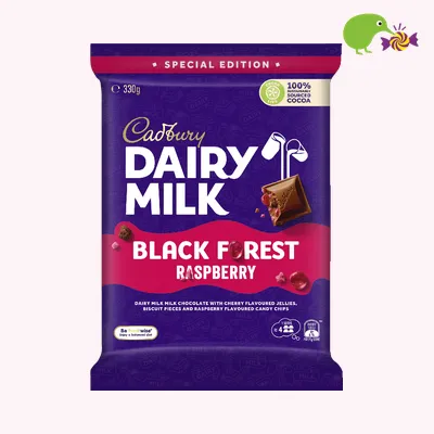 Cadbury Black Forest Raspberry Chocolate Block