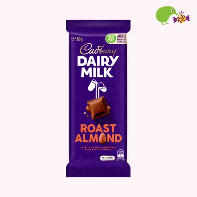 Cadbury Dairy Milk Roast Almond Chocolate Block