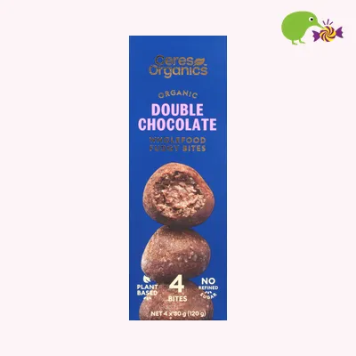Ceres Organics Double Chocolate Wholefood Fudgy Bites