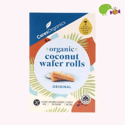 Ceres Organics Organic Original Coconut Wafer Rolls