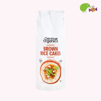 Ceres Organics Organic Tamari Brown Rice Cakes