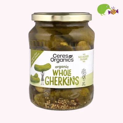 Ceres Organics Organic Whole Gherkins