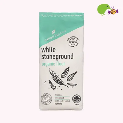 Ceres Organics White Stoneground Organic Flour