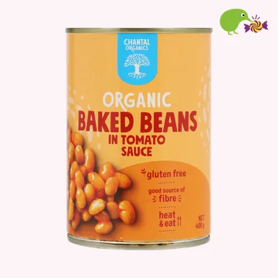 Chantal Organics Organic Gluten Free Baked Beans In Tomato Sauce