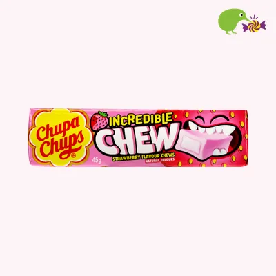 Chupa Chups Strawberry Incredible Chews