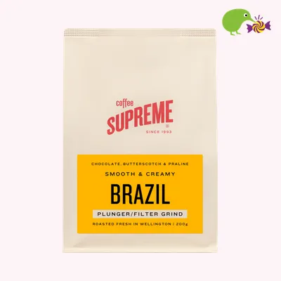 Coffee Supreme Brazil Plunger/Filter Grind Coffee