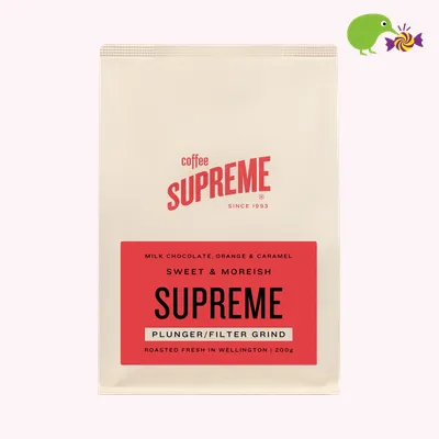 Coffee Supreme Supreme Plunger Grind Coffee