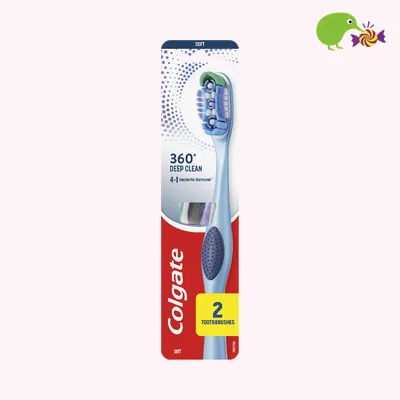 Colgate 360 Deep Clean Soft Toothbrush Value Pack