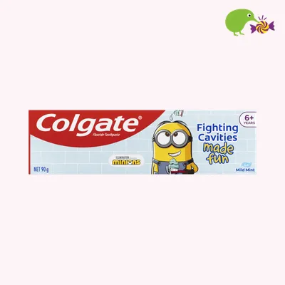 Colgate Kids Minions Mild Mint Gel Toothpaste 6+ Years