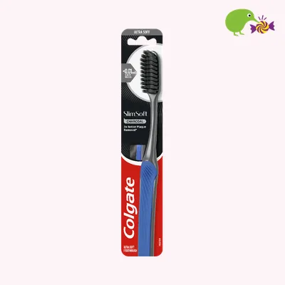 Colgate Slim Soft Charcoal Toothbrush