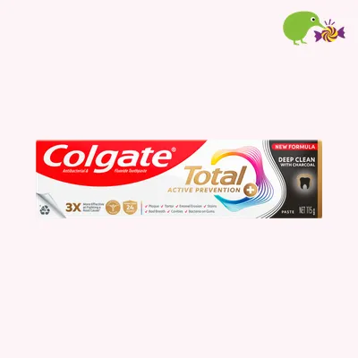 Colgate Total Active Prevention Deep Clean Charcoal Toothpaste