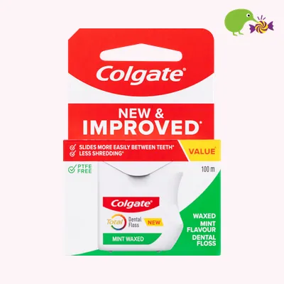 Colgate Total Mint Waxed Dental Floss Value Pack