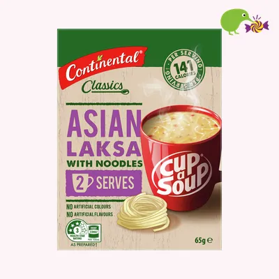 Continental Asian Laksa With Noodles Cup a Soup