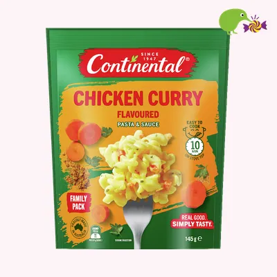 Continental Chicken Curry Flavour Pasta & Sauce