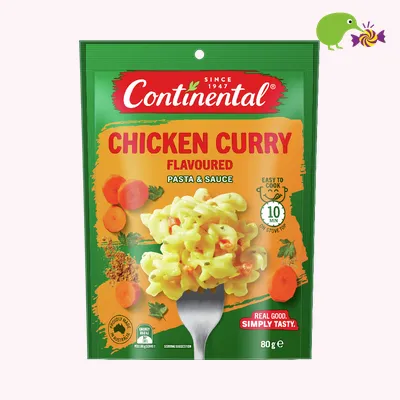 Continental Chicken Curry Flavoured Pasta & Sauce
