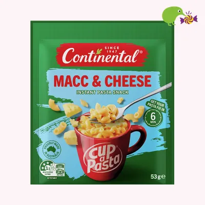 Continental Macci & Cheese Instant Pasta Snack