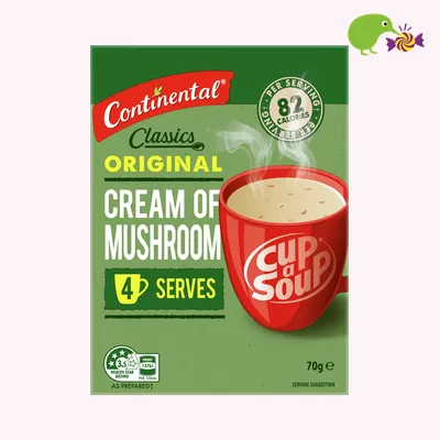 Continental Original Cream Of Mushroom Cup a Soup