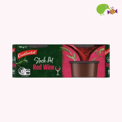 Continental Red Wine Stock Pot