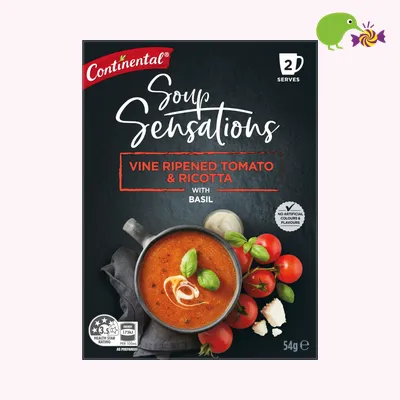 Continental Sensations Vine Ripened Tomato & Ricotta With Basil Soup