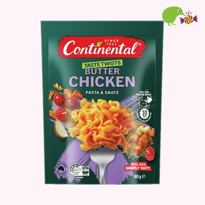 Continental Taste Twists Butter Chicken Pasta & Sauce