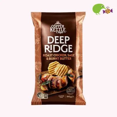 Copper Kettle Deep Ridge Roast Chicken Sage & Burnt Butter Potato Chips