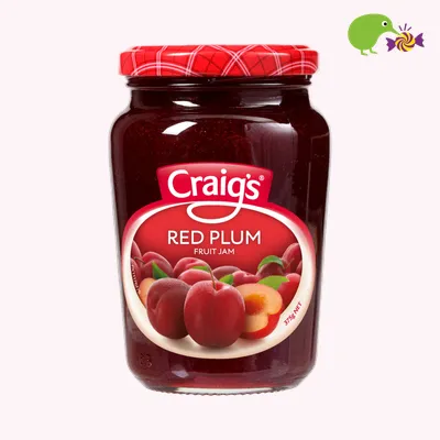 Craig's Red Plum Fruit Jam