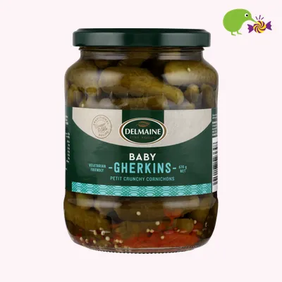 Delmaine Baby Gherkins